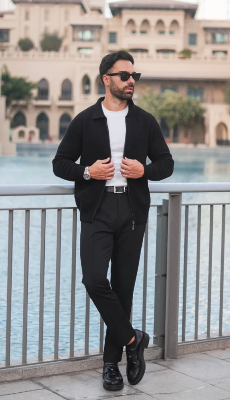 CASHMERE KNIT CARDIGAN