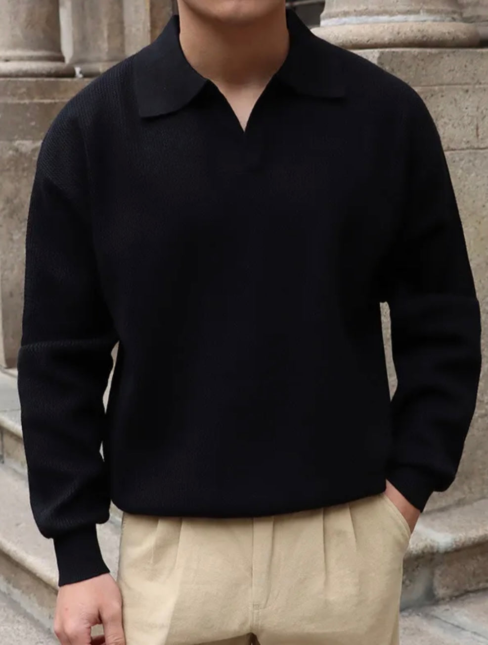 Riviera knit polo