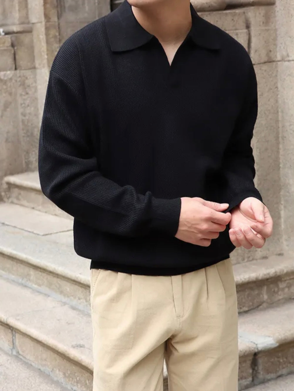 Riviera knit polo